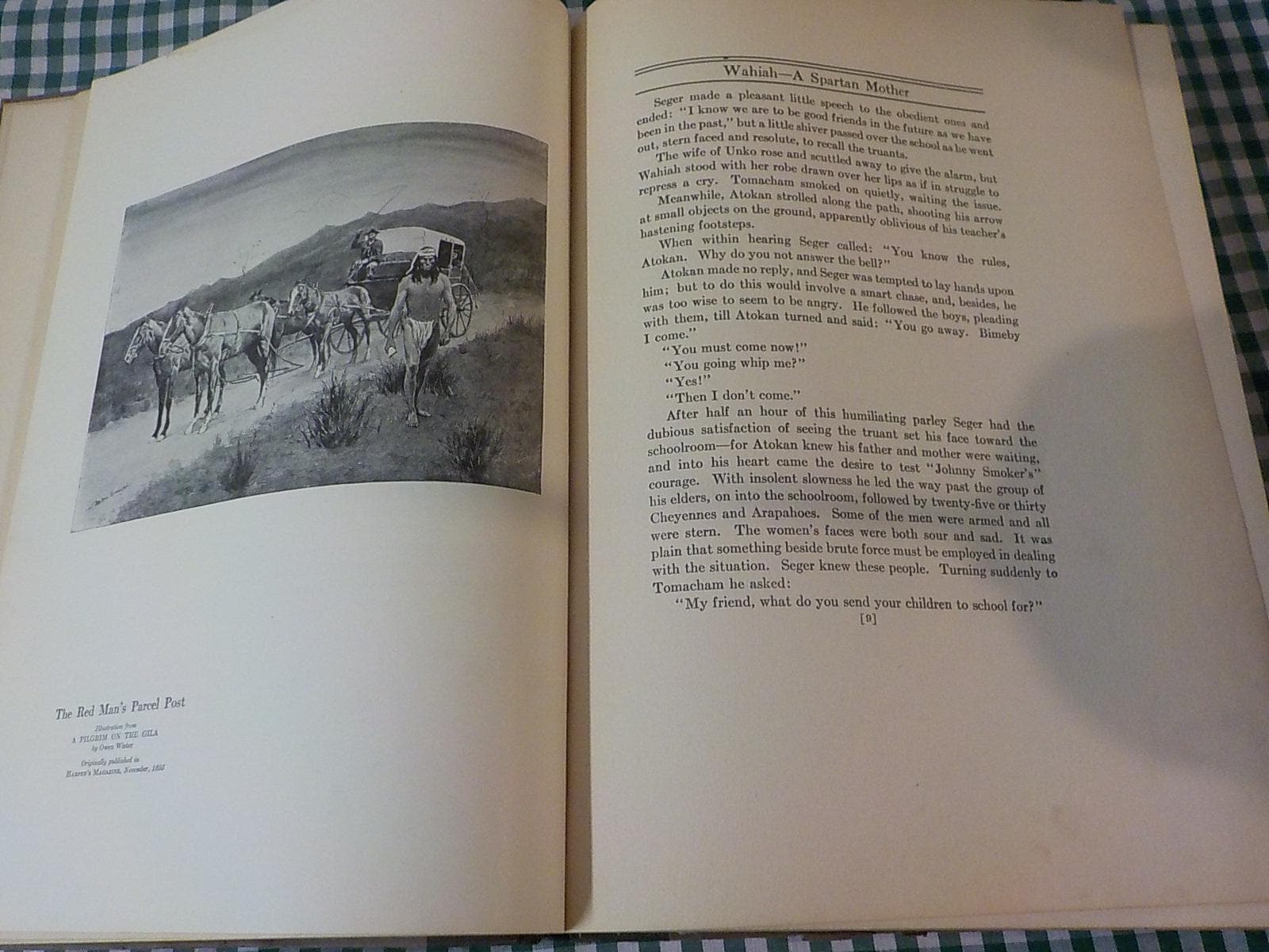 Book of the American Indian by Hamlin Garland Pictures by Frederic Remington 1st. edition b 222