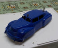 1950s Blue Sedan Tin Wind Up Toy Car -it does Winds Up item 1078