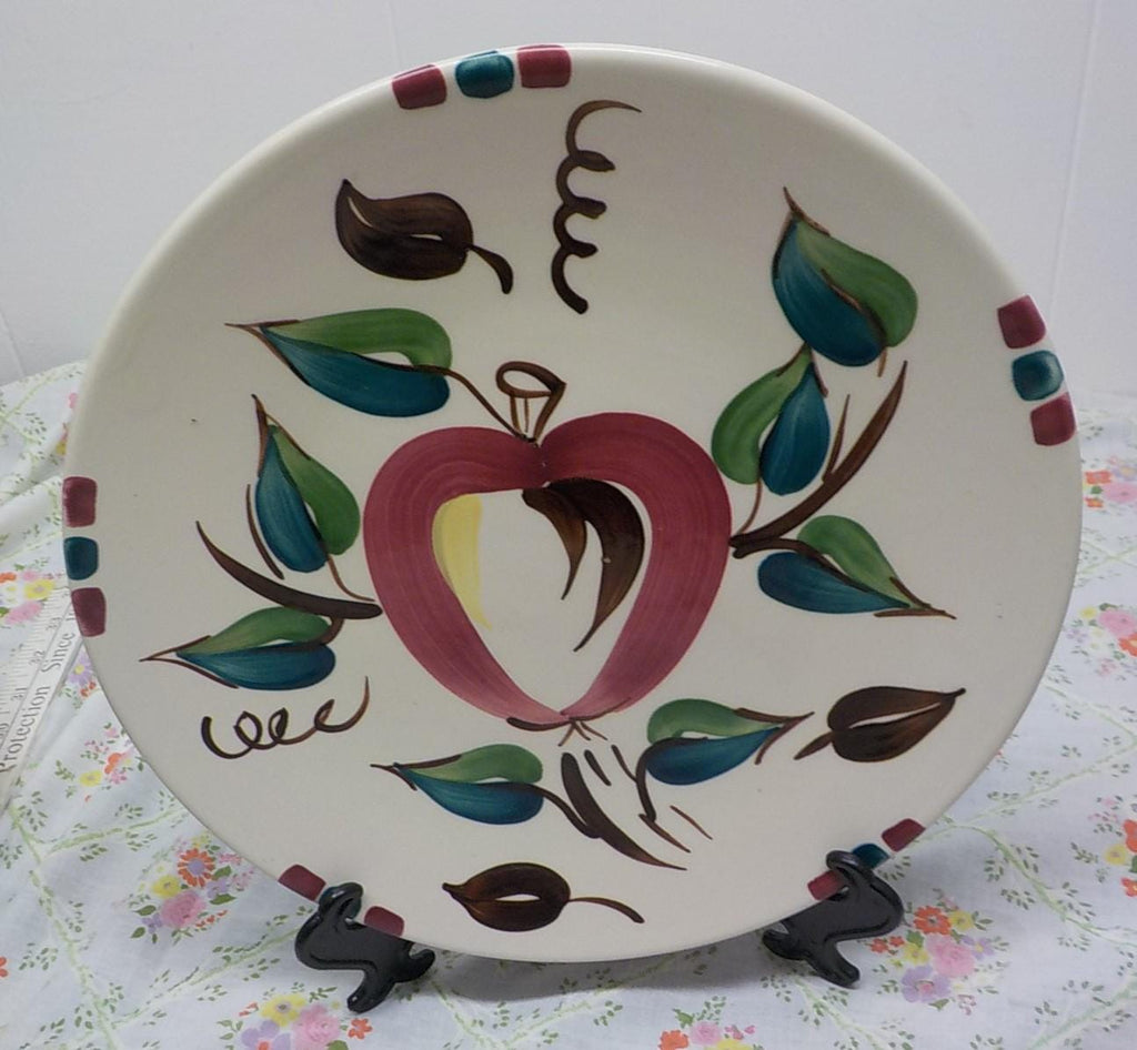 Vintage Purinton Pottery Apple 12-inch Platter / Charger item 980