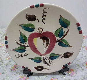 Vintage Purinton Pottery Apple 12-inch Platter / Charger item 980