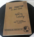 Serial 9U1-9U13262Caterpillar D6 Tractor 74 Inch Gauge Parts Catalog OEM VTG B164