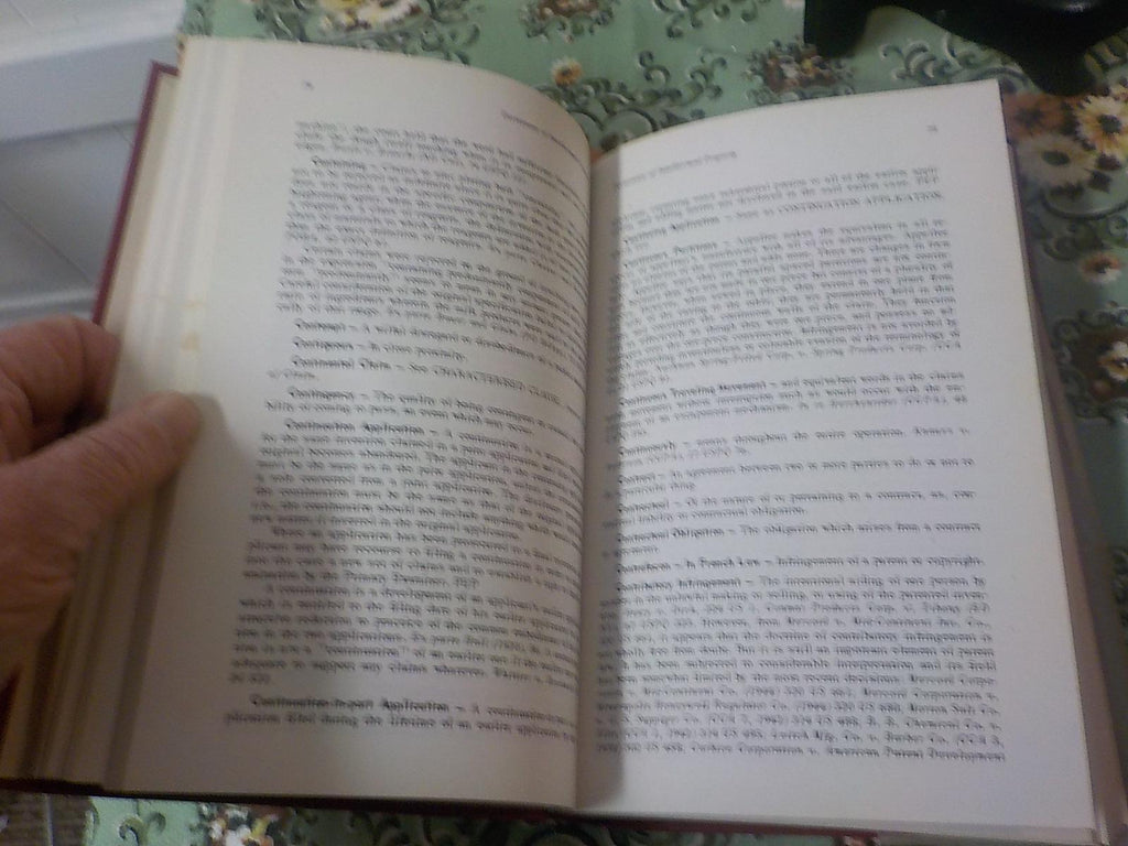 Dictionary of Intellectual Property Law | A. John Michael Kurt Kelman | Copyright 1954 | Lot B105
