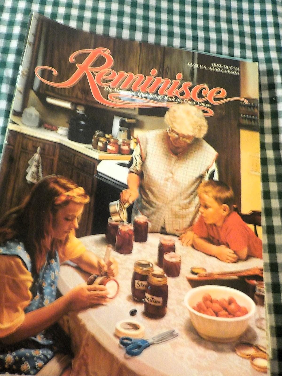Lot 10 1994 Reminisce Magazines Nostalgia Americana Vintage Collector lot b 207
