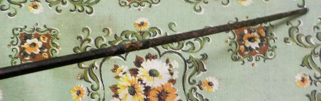 Antique Steel 3pc Fly Fishing Rod Rex 5 ft. item 326