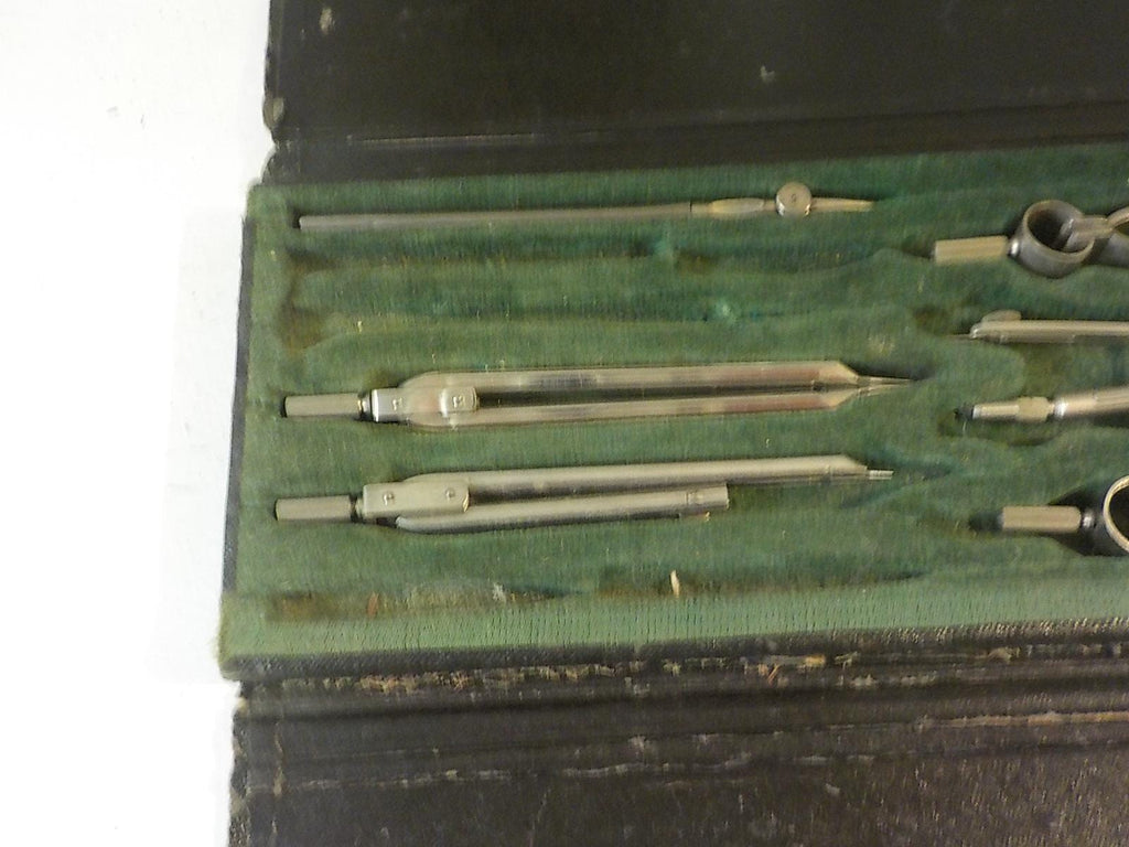 Vintage Universal Drafting Set Engineering Drawing Tools w/ Case lot 2269