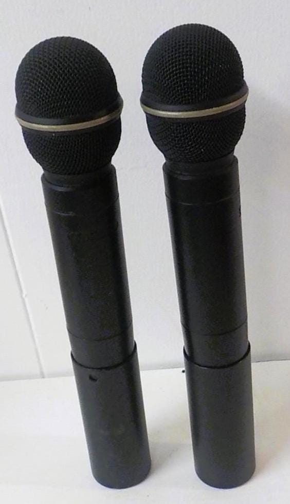 Samson HT3 Handheld Vocal Microphones — Lot of 2 (Pre-Owned)