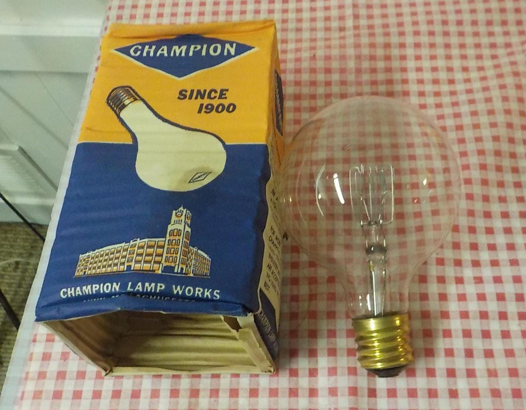 Vintage Champion 1000 Flood Lights - Case of 24, New Old Stock
