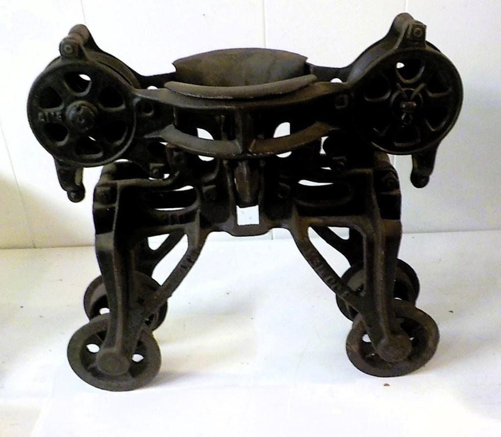 Antique Boomer Cast Iron Hay Trolley Unloader Pulley | Working Condition | Barn Primitive | Lot 2473