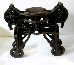 Antique Boomer Cast Iron Hay Trolley Unloader Pulley | Working Condition | Barn Primitive | Lot 2473