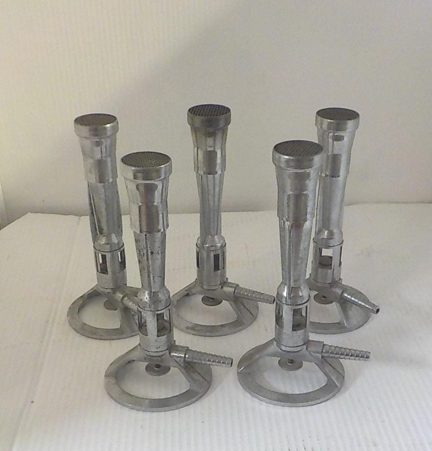 Fisher Bunsen Burners — Lot of 5 (Pre-Owned)