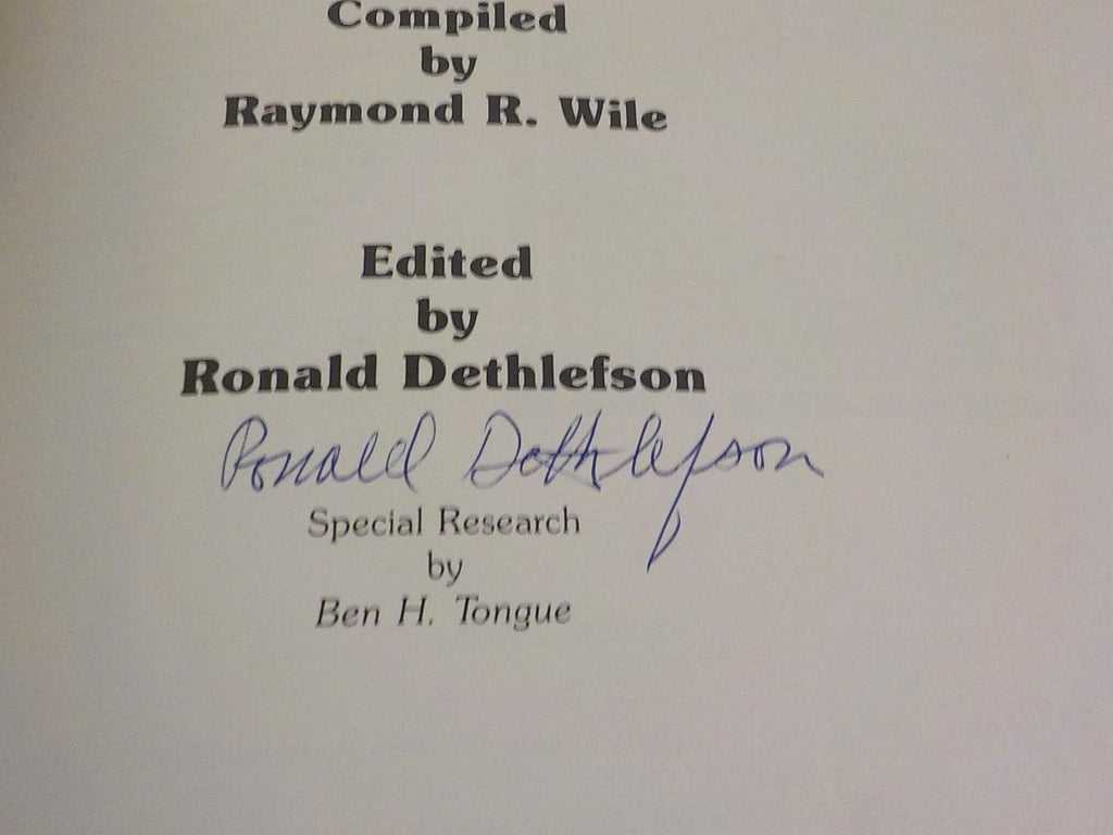Edison Diamond Disc Re-Creations: Records & Artists 1910–1929 — Signed by Ronald Dethlefson