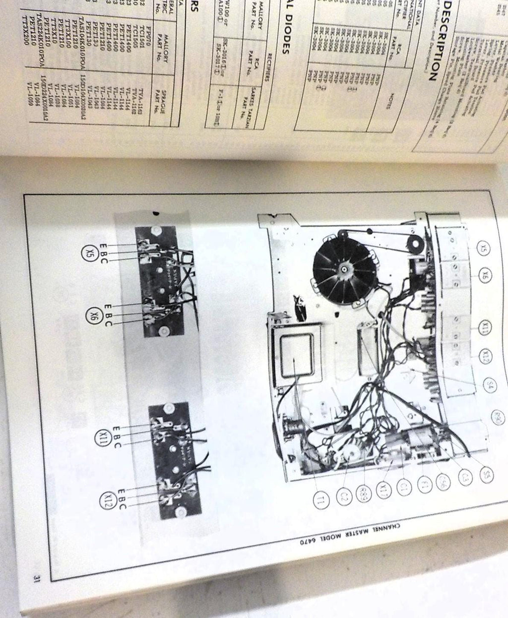 Sams Photofact Tape Recorder Repair Manual TR-29 (1967)
