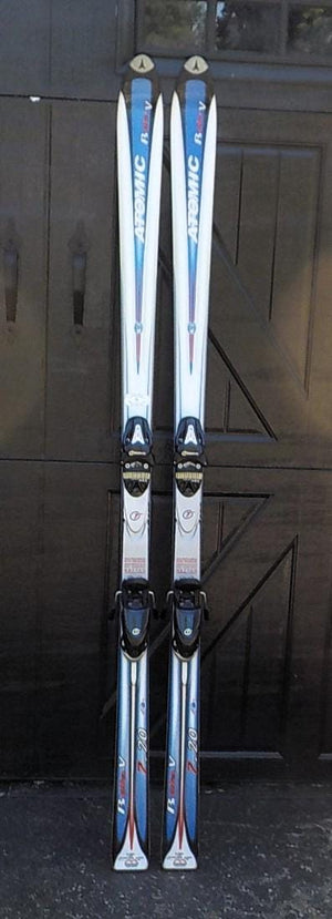 Atomic Beta V 7.20 180cm Downhill Skis with Tyrolia Bindings | Lot 2426