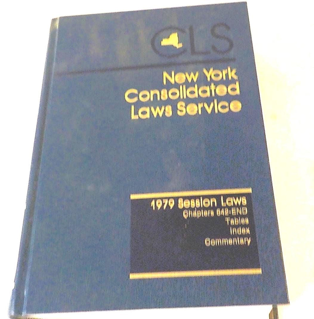 New York Consolidated Laws Service 1979 Session Laws | Chapters 642-751 | Lot B139