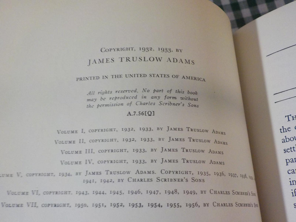 The March of Democracy by James Truslow Adams — Complete Set (Charles Scribner's Sons)