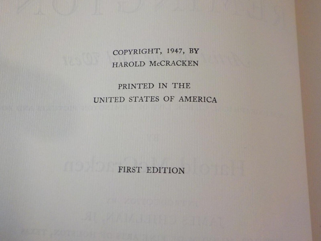 Frederic Remington: Artist of the Old West by Harold McCracken — 1st Edition (1947)