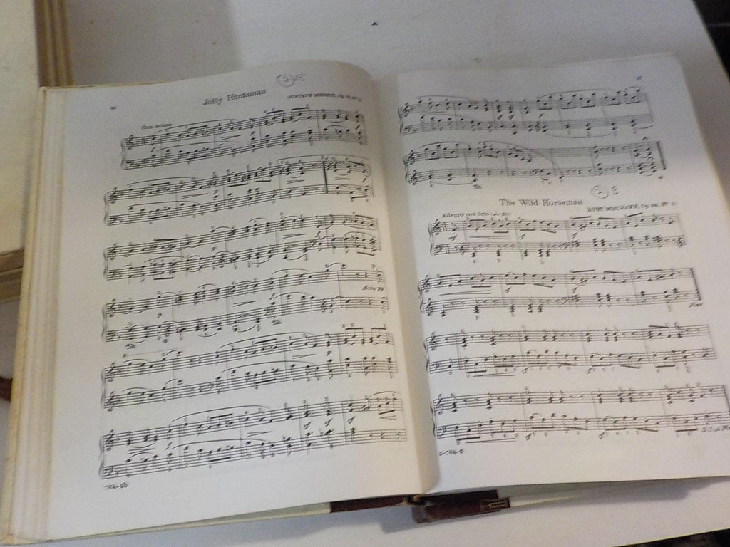 The International Library Of Music Piano Composition Series of 2 1956 hardcover lot b 195