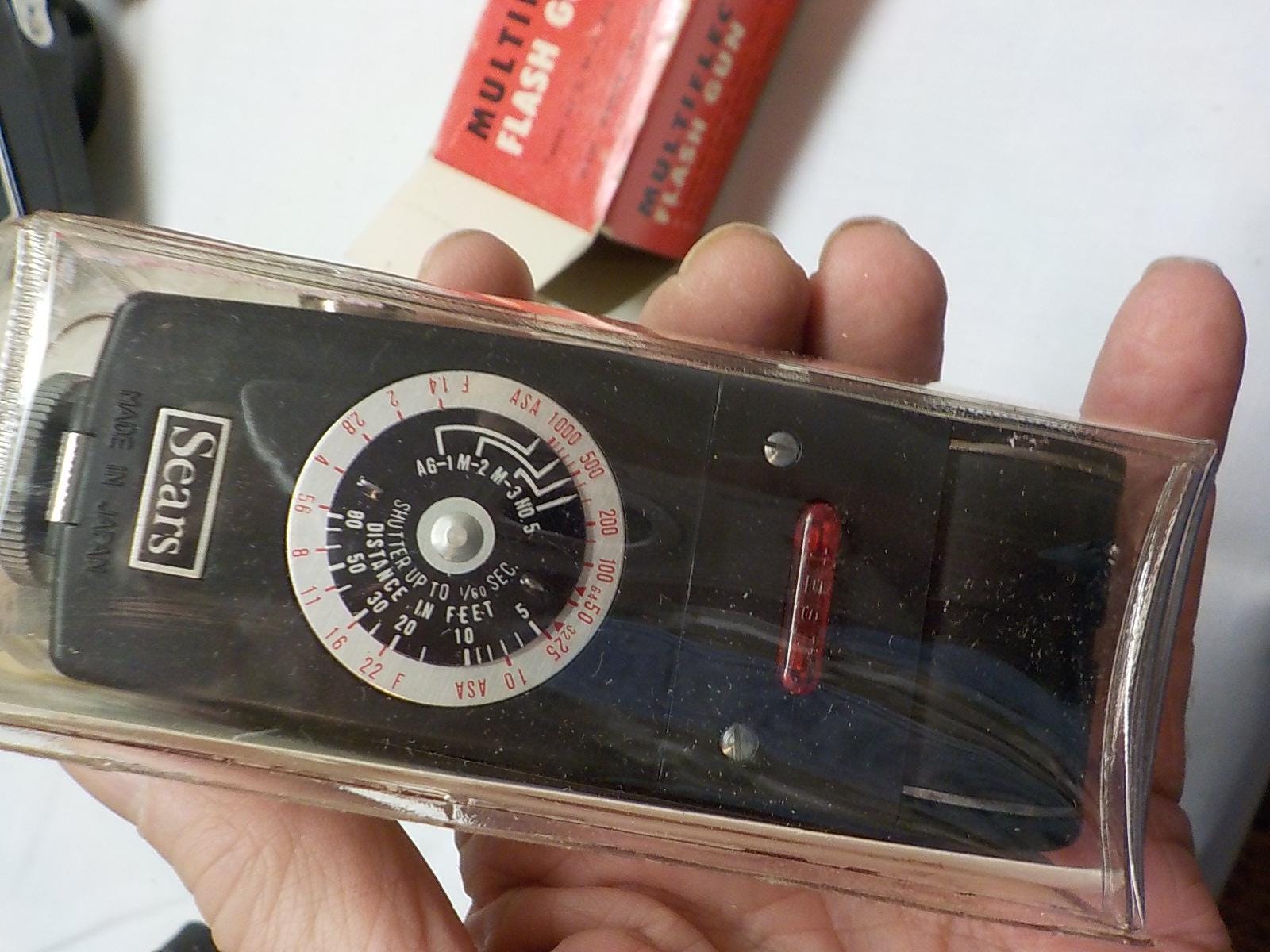 Vintage Sears Multiflector Flash Gun | New Old Stock in Box | Lot 2030