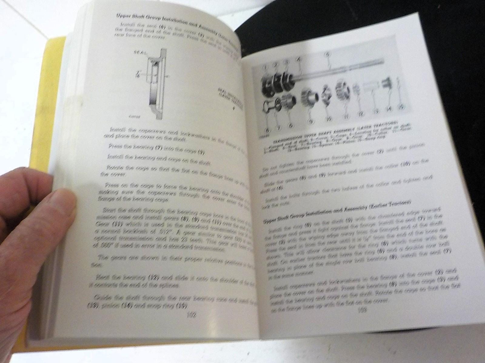 1959 Caterpillar D6 Tractor Servicemen's Reference Book