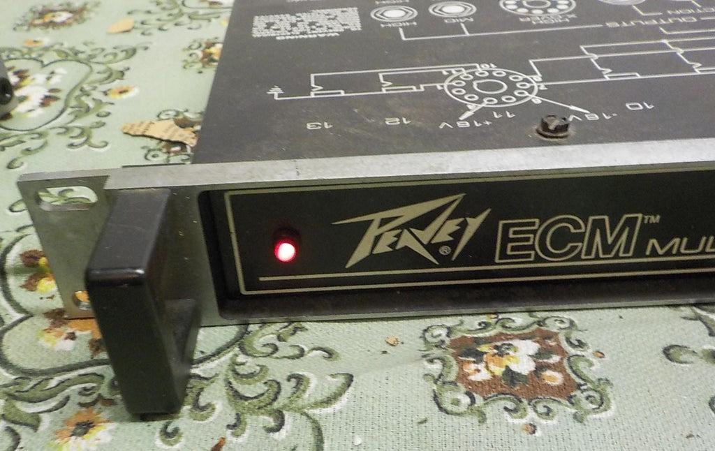 Peavey ECM Multi Way Electronic Crossover Mainframe Pro Audio Rackmount Unit item 1041
