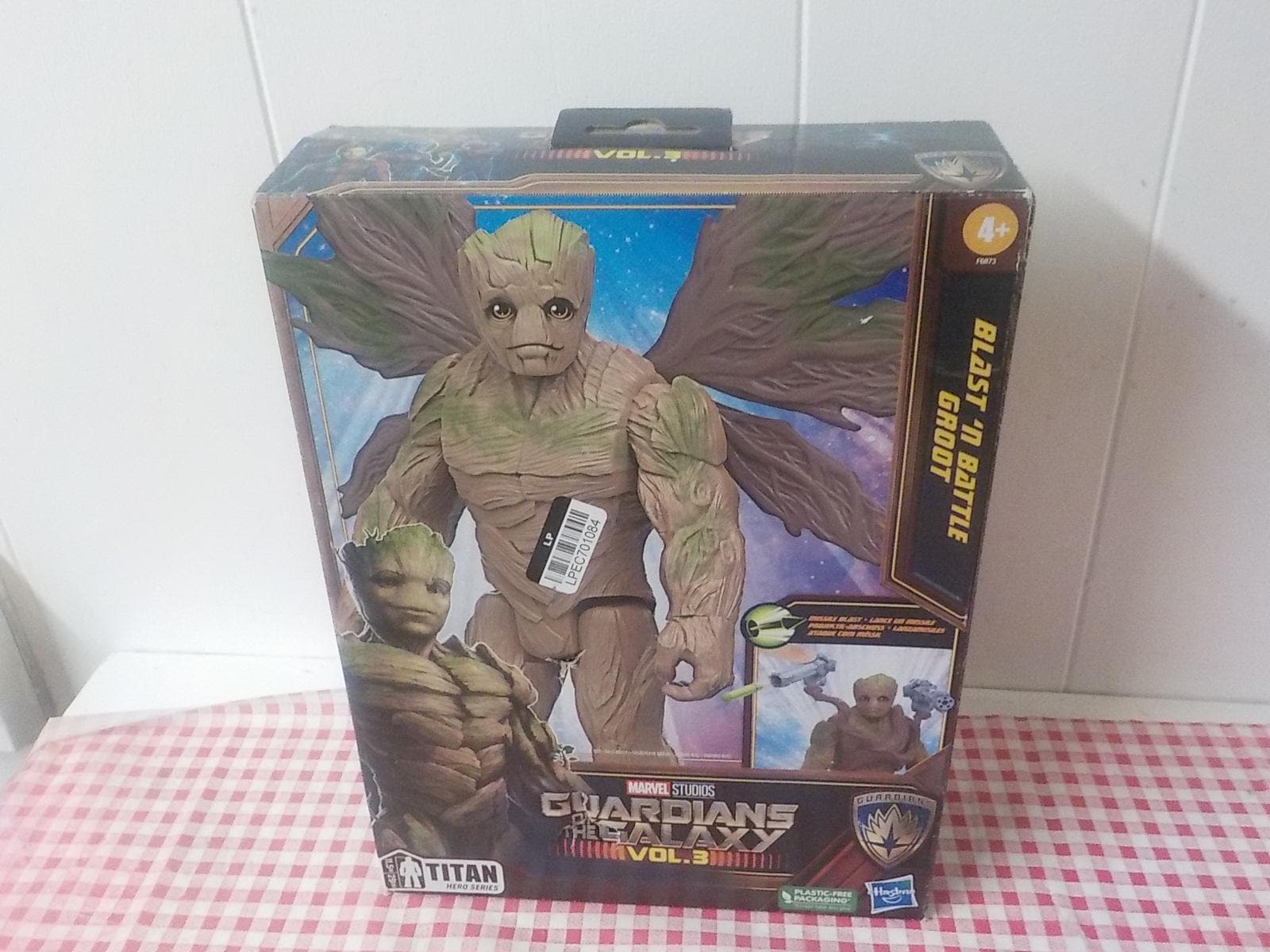 Marvel Titan Hero Series Guardians of the Galaxy Vol. 3 Blast 'N Battle Groot Action Figure