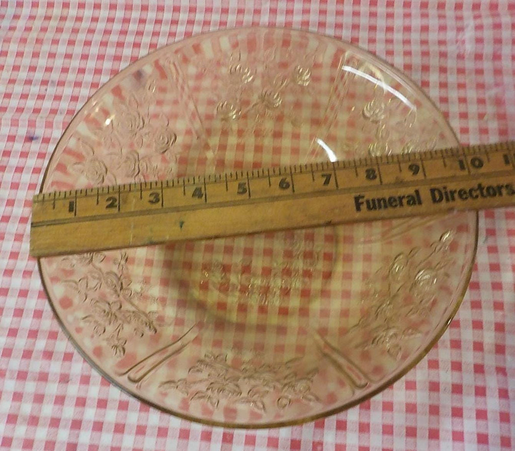 Antique Jeannette Floragold Depression Glass 10" Bowl