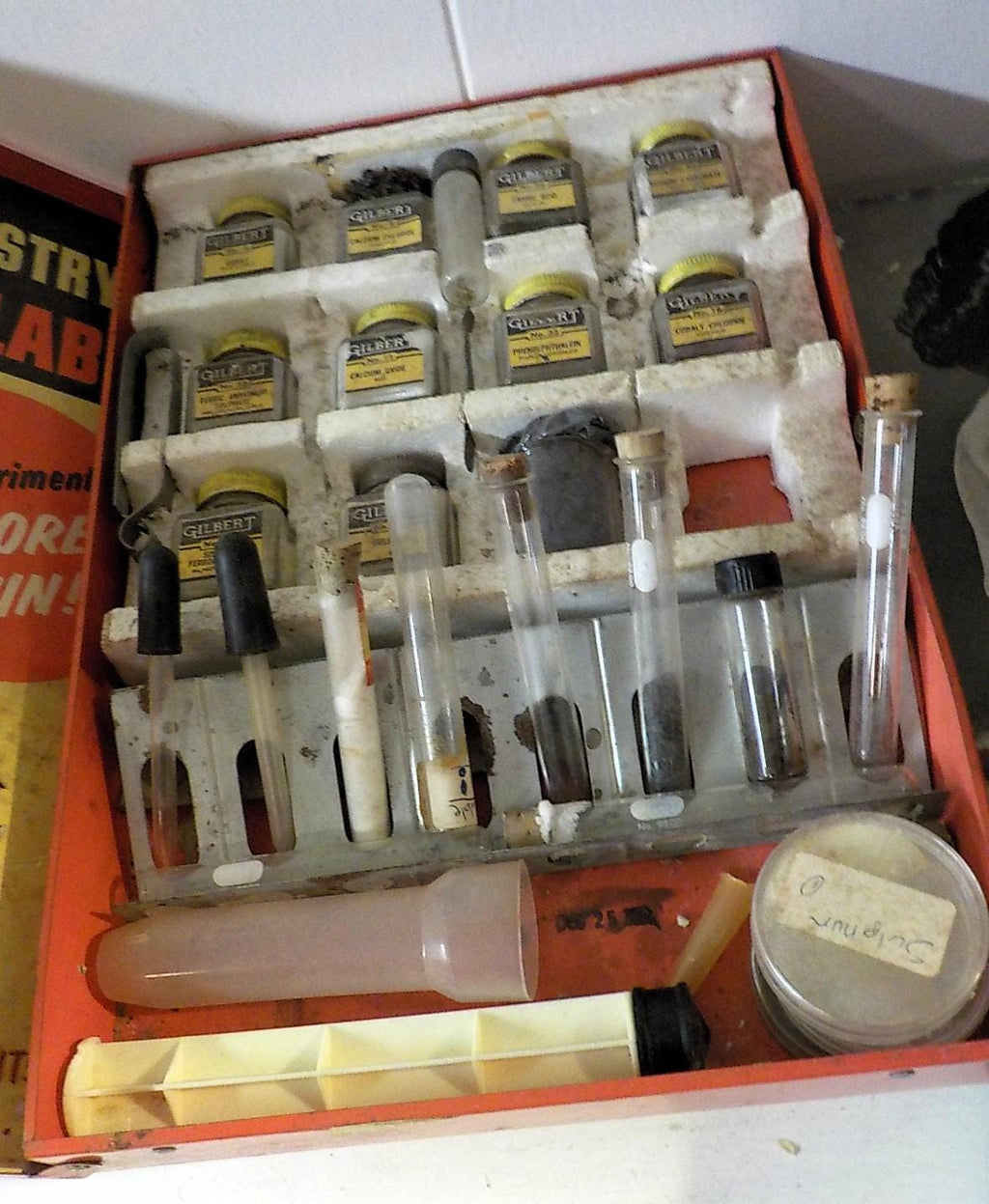 Vintage Gilbert Microscope Set No. 5 + Chemistry Lab No. 12014 + Kmart Focal Macroscope | Lot 2440