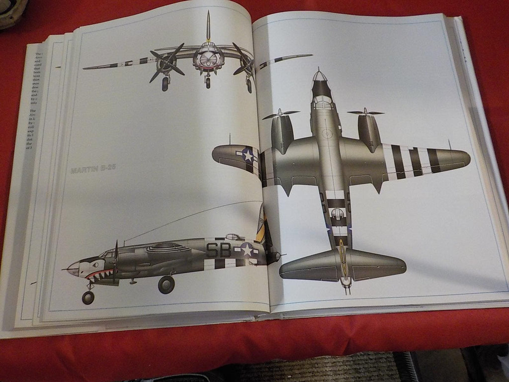 Complete Book of World War II Combat Aircraft 1933-1945 | Enzo Angelucci | Hardcover w/ Dust Cover | Lot B206