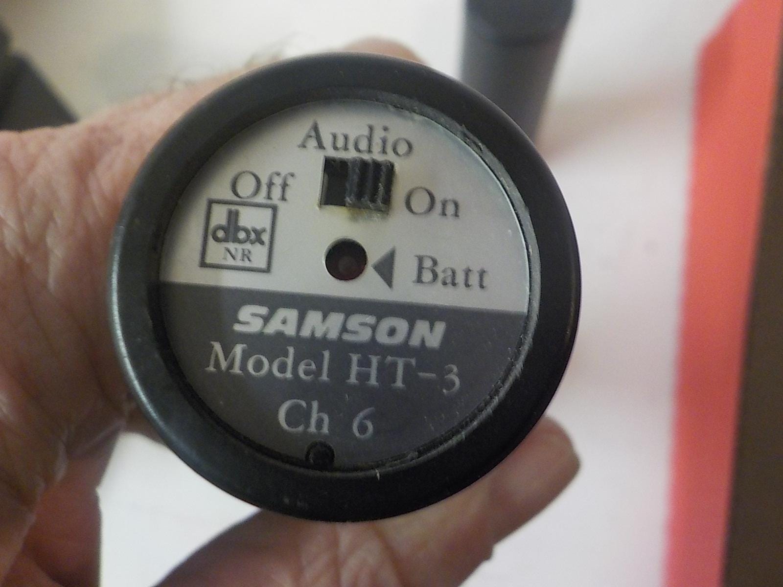 Samson HT3 Handheld Vocal Microphones — Lot of 2 (Pre-Owned)