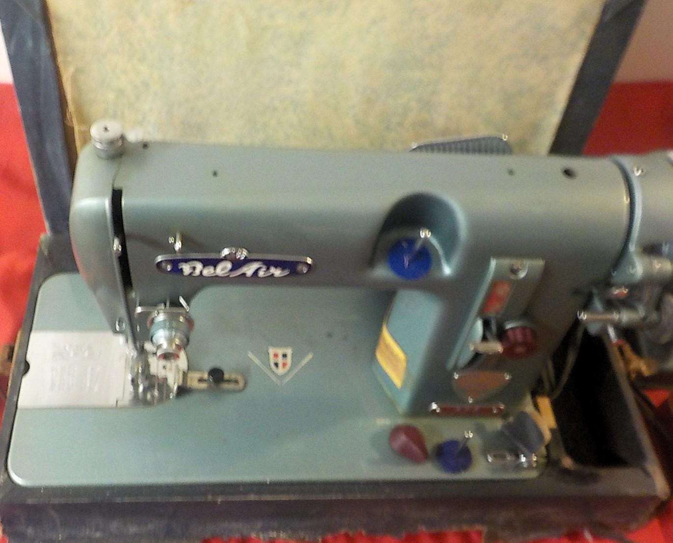 Vintage Westinghouse Home Belair Sewing Machine with Carrying Case — Parts or Repair