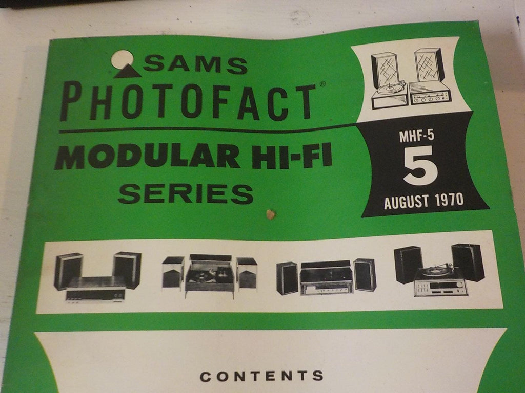 Sams Modular Hi-Fi Components Manual MHF-5 (1970)