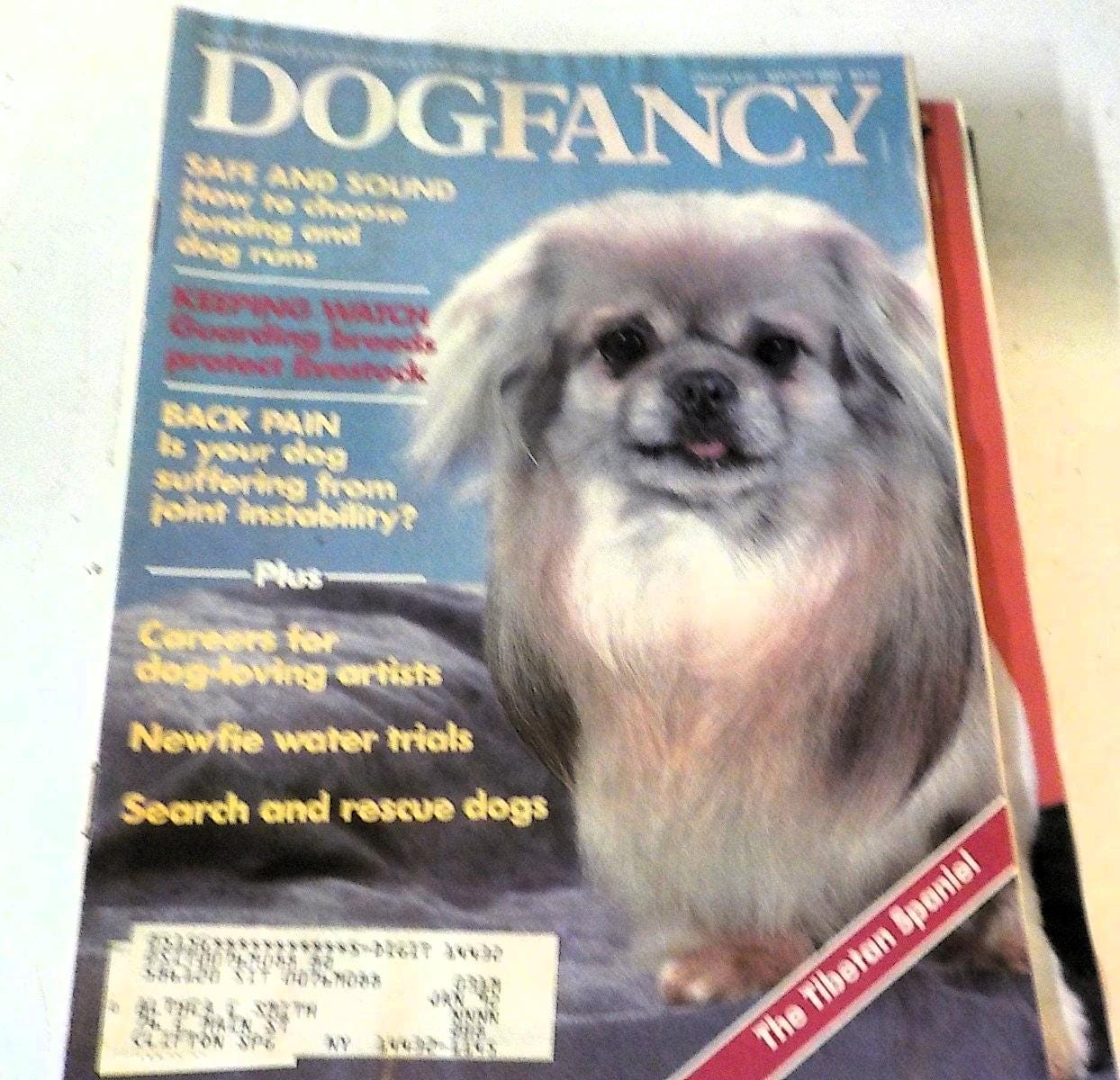 Dog Fancy Magazine 1990–1991 — Lot of 8 Issues, Lot B 205