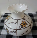 Vtg Gone With The Wind Lamp Shade Flowers 7 inch filter 2308