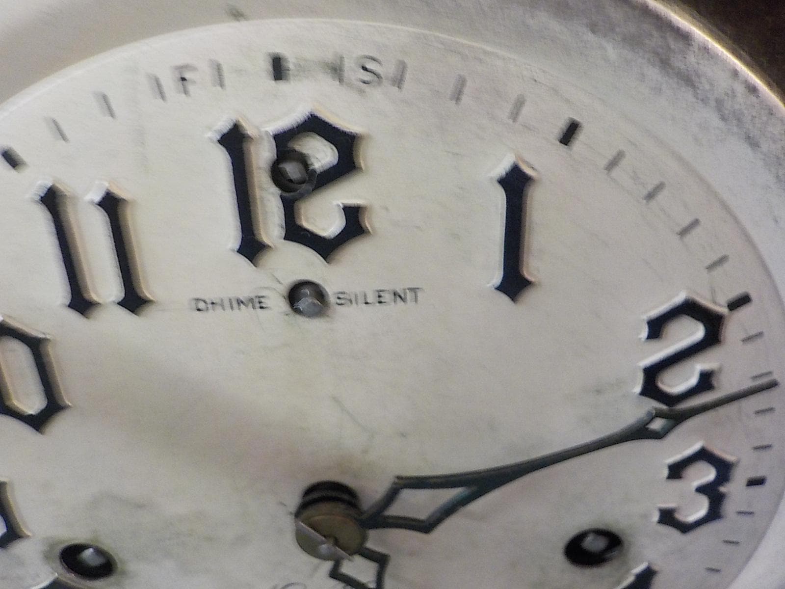 Antique New Haven Westminster Chime Tambour Mantel Clock — Works (Early 20th C.)
