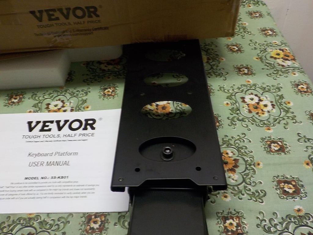 VEVOR Keyboard Tray under Desk new old stock item 1080