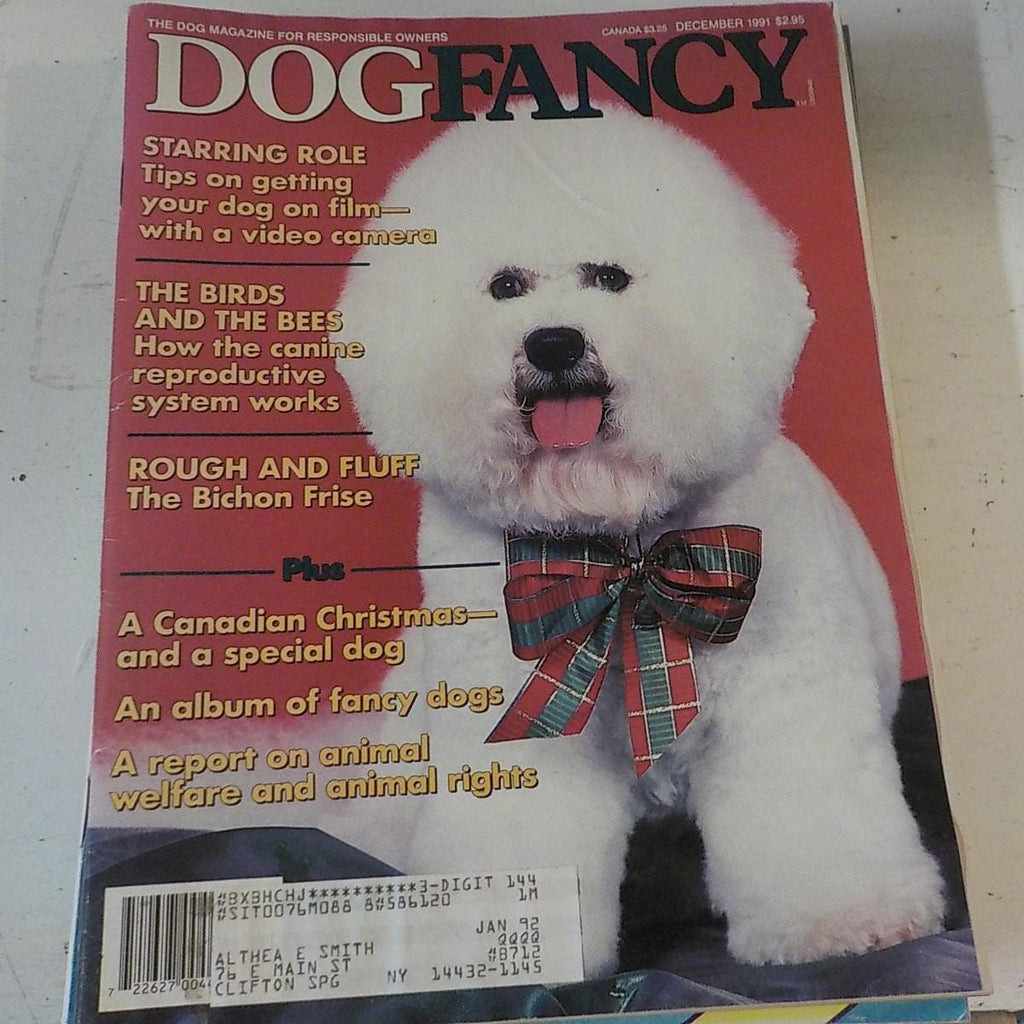 Dog Fancy Magazine 1990–1991 — Lot of 8 Issues, Lot B 205