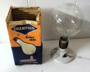 Vintage Champion 1000 / 115 Electric Light Bulbs (Lot of 6) 2410