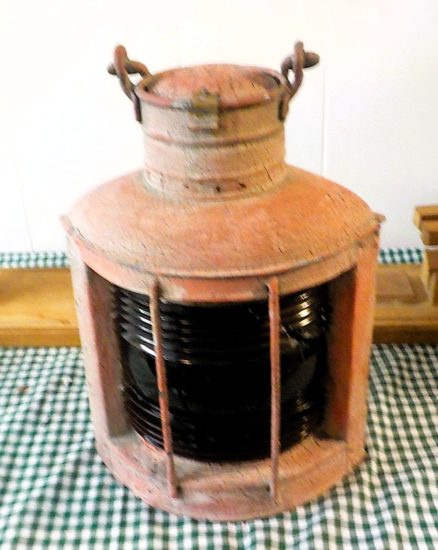 Authentic Port Navigation Lantern — Parts or Repair