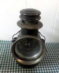 Antique Dietz Union Kerosene Driving Lamp Lantern Circa 1906 with Oil Font