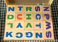 Skaneateles Handcrafted Alphabet Blocks – Set of 40