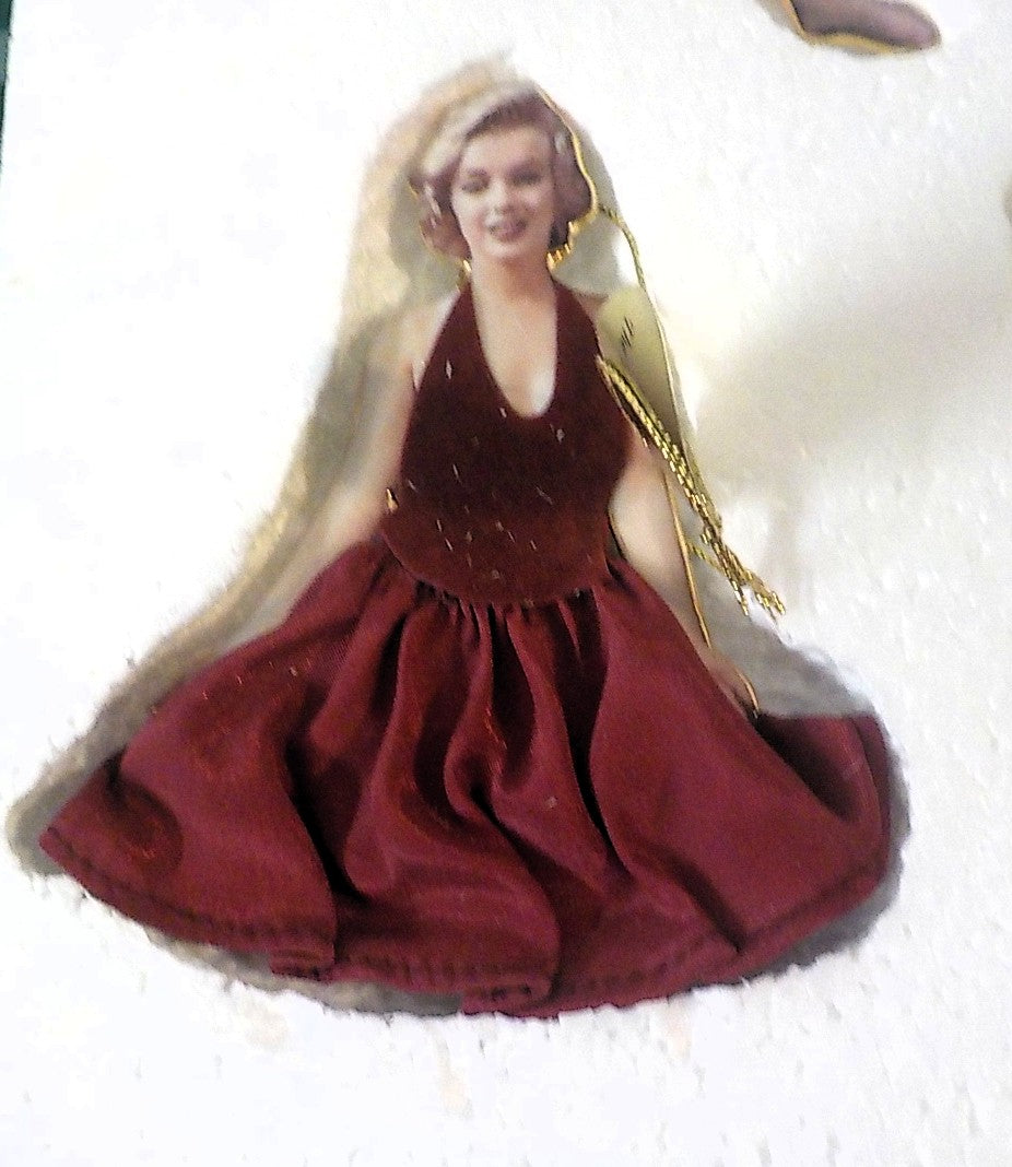 The Glamorous Miss Monroe – 2002 Bradford Exchange Christmas Ornament