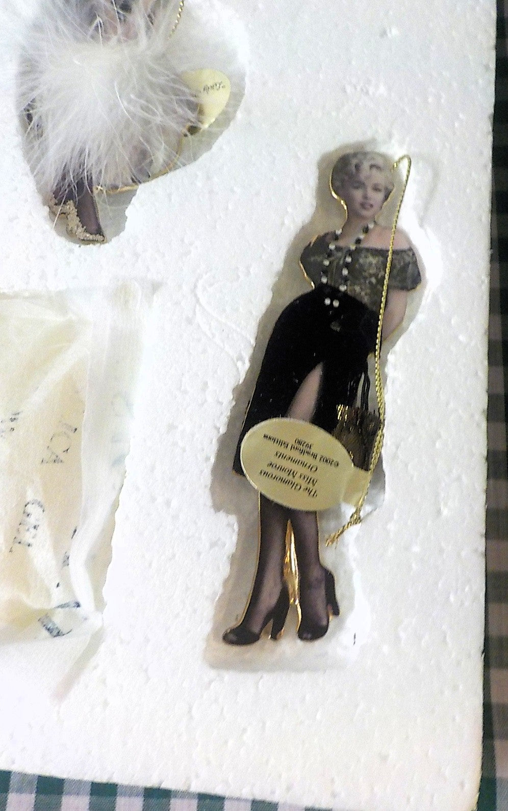 The Glamorous Miss Monroe – 2002 Bradford Exchange Christmas Ornament