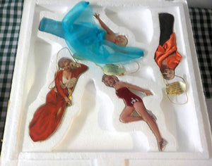 Bradford Exchange The Glamorous Miss Monroe Christmas Ornament in Foam Package