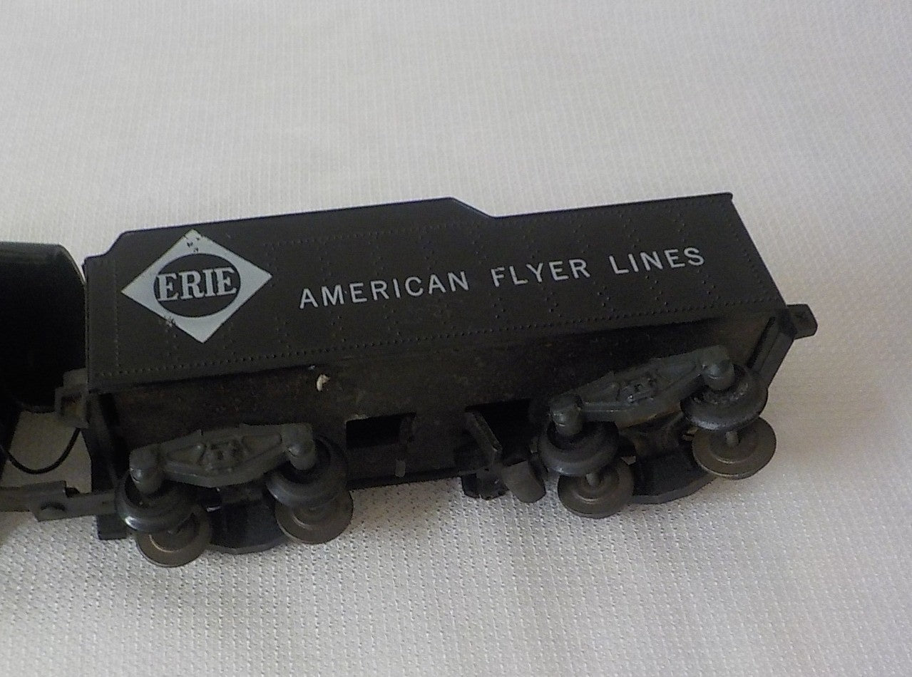 American Flyer Erie Engine & Tender No. 21165 – Vintage S-Gauge Train not tested