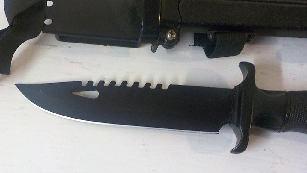 Hunting Knife with Sheath — 11-Inch Fixed Blade, New Lot 2163