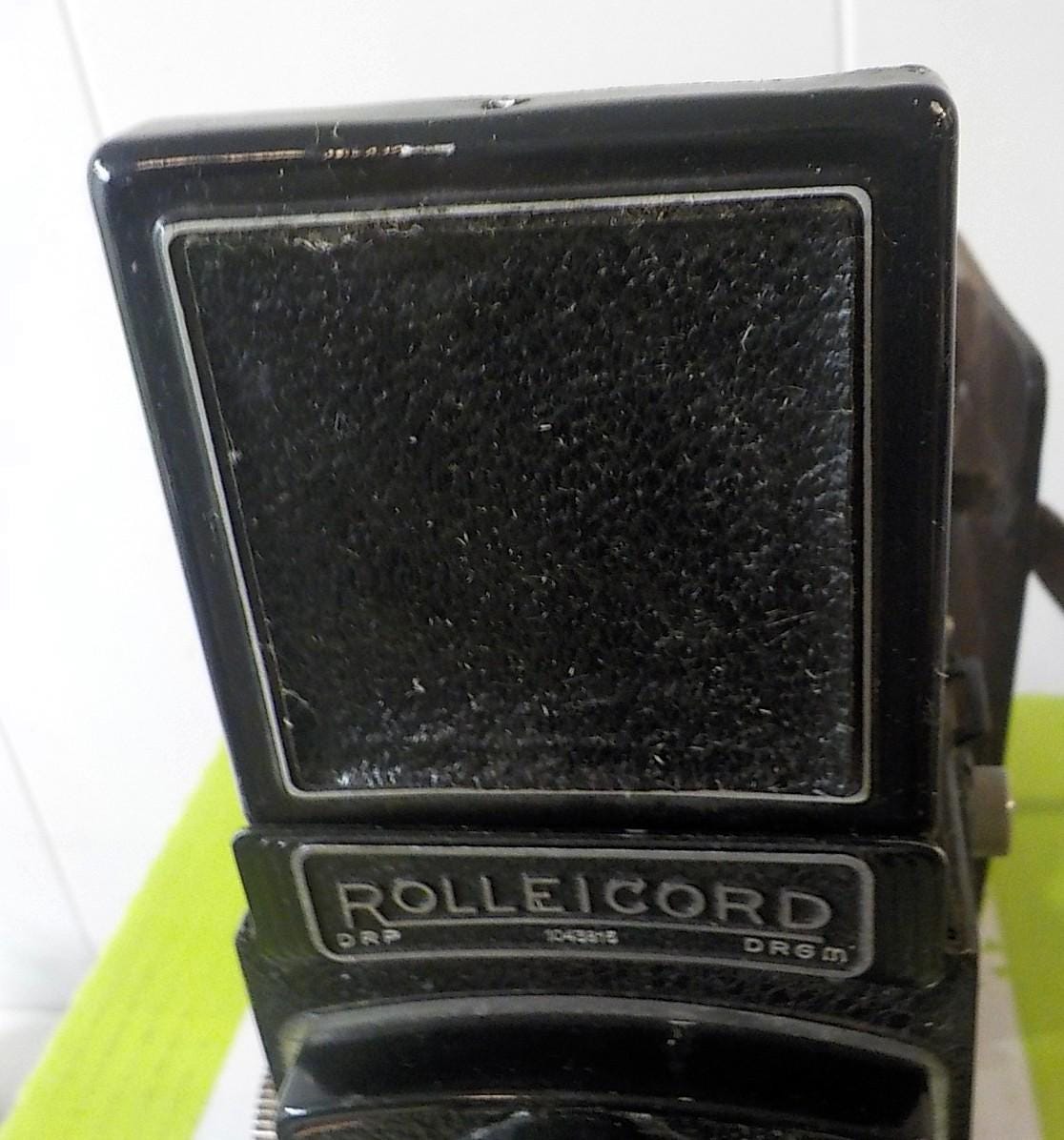 Vintage Rolleicord II TLR Camera — Type 5, Carl Zeiss Triotar 75mm f/3.5, with Case (Untested)