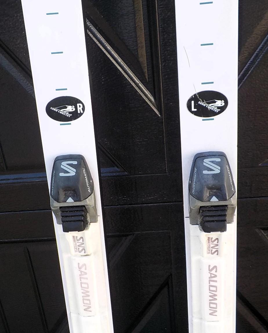 Vintage Karhu Classic 52 Cross-Country Skis 215cm (82") with Bindings | Lot 2437