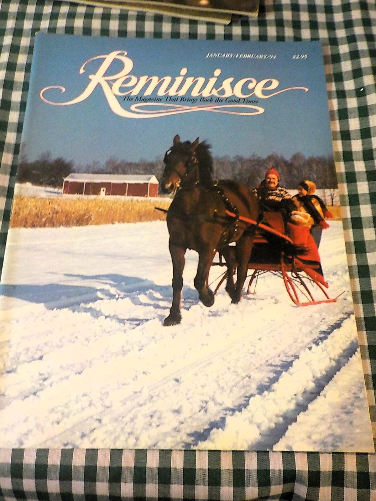 Lot 10 1994 Reminisce Magazines Nostalgia Americana Vintage Collector lot b 207