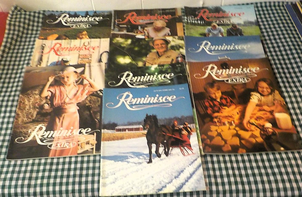 Lot 10 1994 Reminisce Magazines Nostalgia Americana Vintage Collector lot b 207