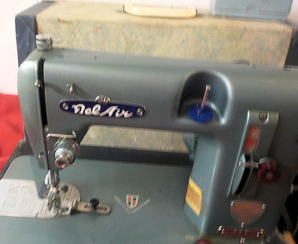 Vintage Westinghouse Home Belair Sewing Machine with Carrying Case — Parts or Repair